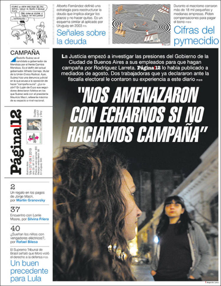 Pagina 12 27.09.2019