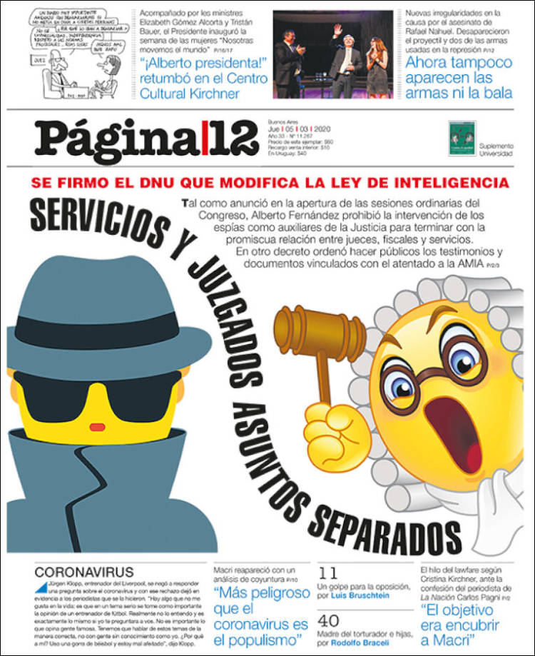 Pagina 12 05.03.2020