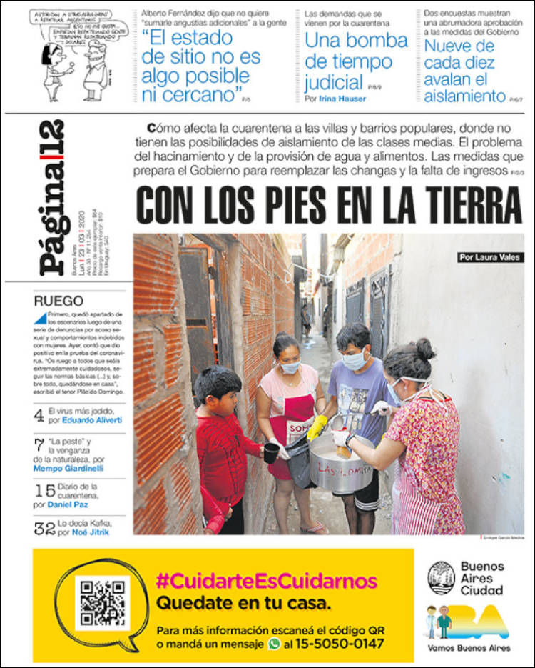 Pagina 12 23.03.2020