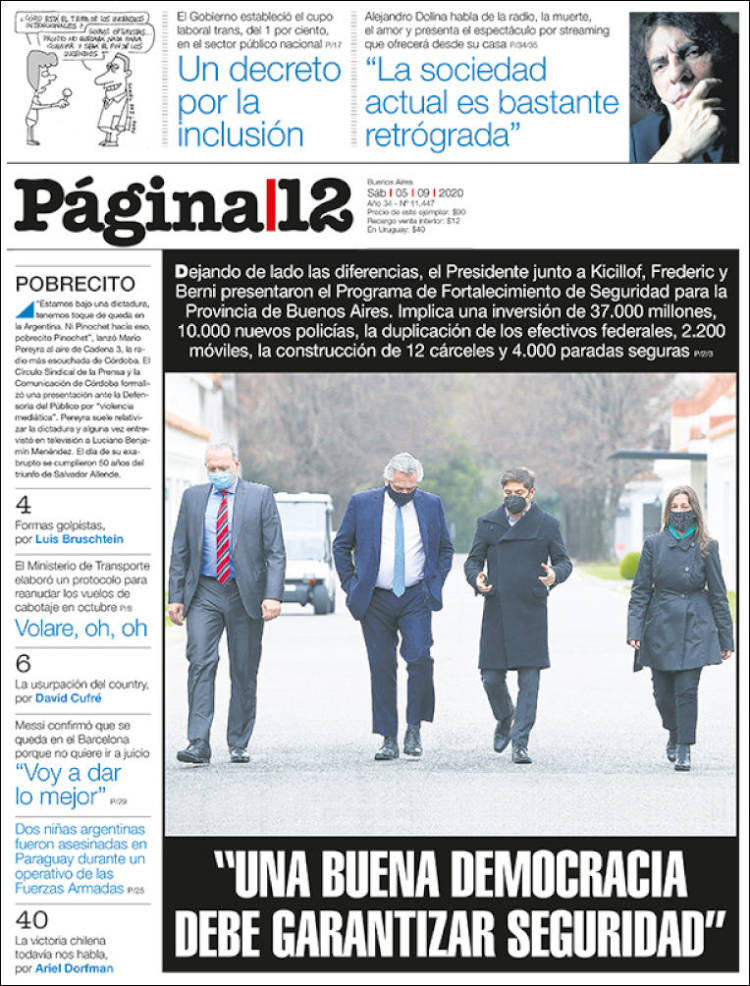 Pagina 12 05.09.2020