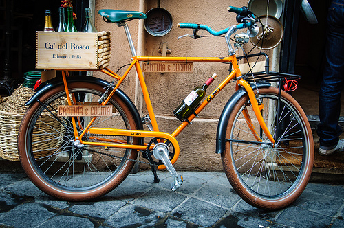 Vélo, rue de Rome