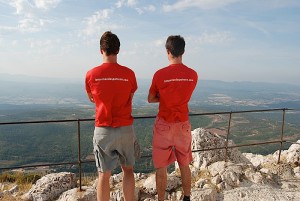 Pascal de Gaulle et Bertrand Juhen, en route pour la tournée des patrons