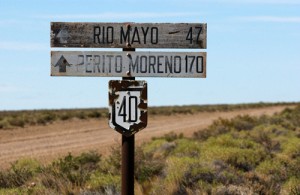 Route 40, en allant vers le Perito Moreno - Photo Bertrand Mahé