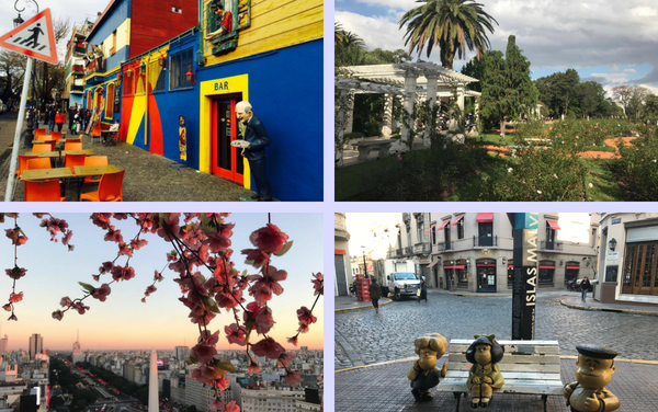 Les principaux quartiers de Buenos Aires