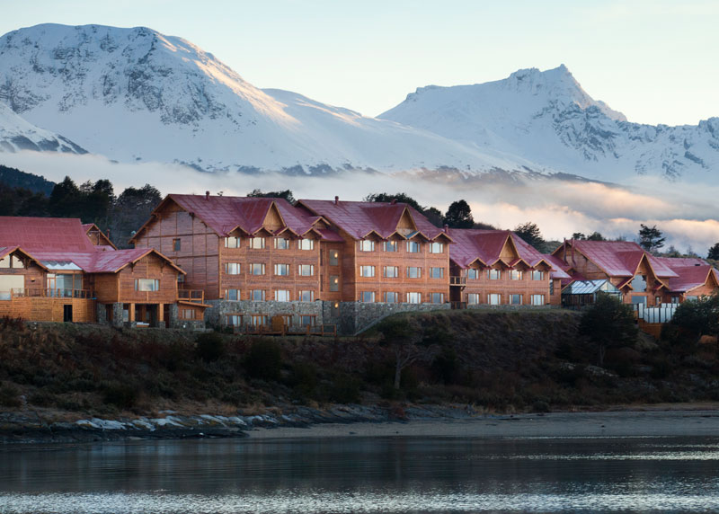 Les Cauquenes au bord du canal Beagle