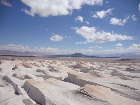 L’étonnant “campo de piedra pómez” de catamarca
