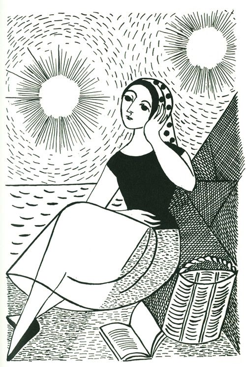 Gravure de Norah Borges